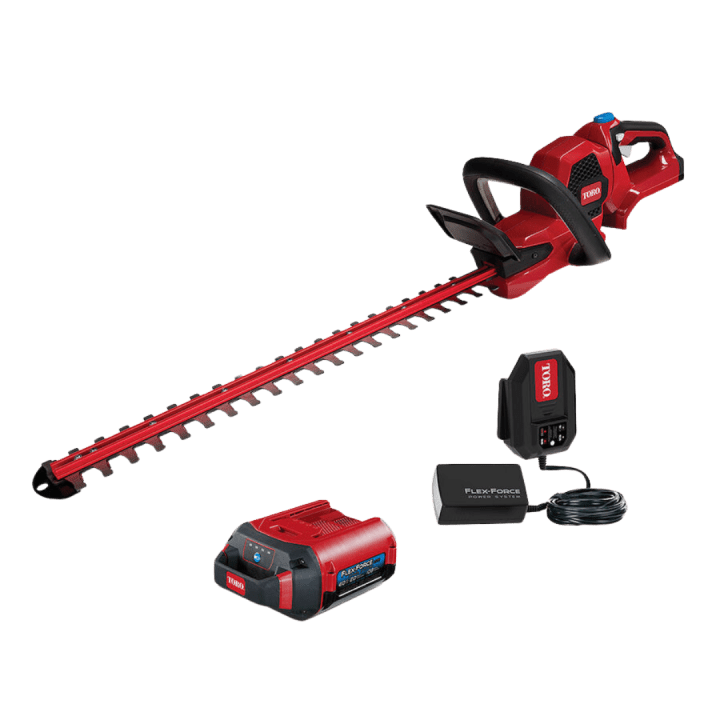 Toro 60V MAX* 24 in. (60.96 cm) Hedge Trimmer with 2.0Ah Battery