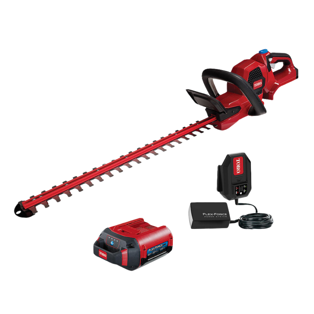 Toro 60V MAX* 24 in. (60.96 cm) Hedge Trimmer with 2.0Ah Battery