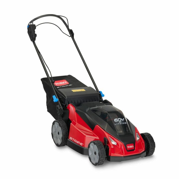 60V MAX* 21 in. (53 cm) Stripe™ Dual-Blades Self-Propelled Mower - 7.5Ah Battery/Charger IncludedPro-Level Striping With Flex-Force Power System®