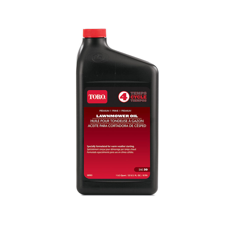 SAE 30 4-Cycle Lawn Mower Engine Oil 32 ozTORO 4-CYCLE SAE 30 OIL (32OZ BOTTLE)