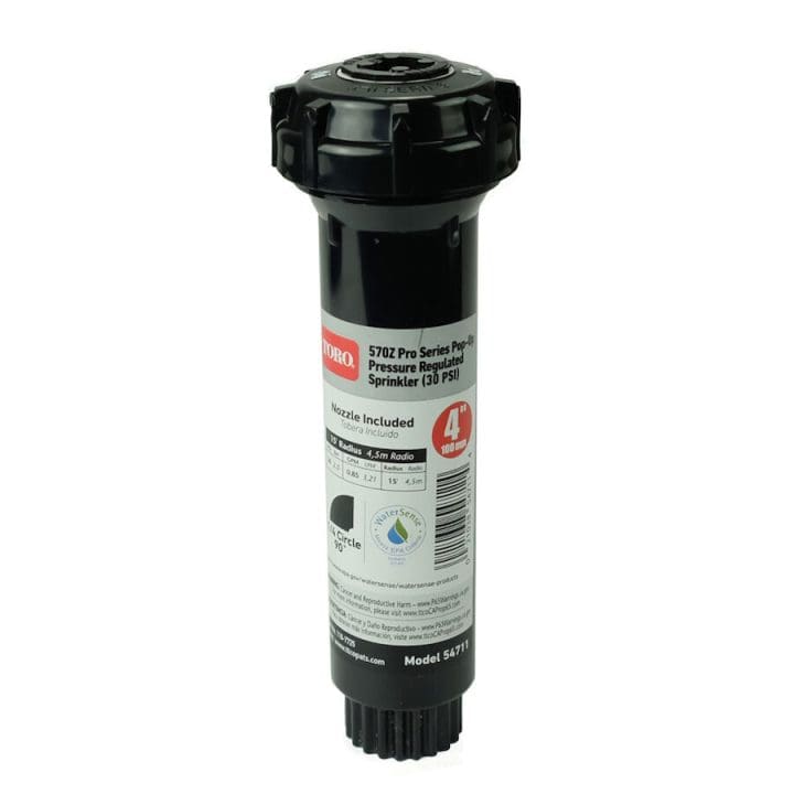 Toro 4 in. Pop Up Fixed Spray Head w/PR, 15 ft. QTR CIR
