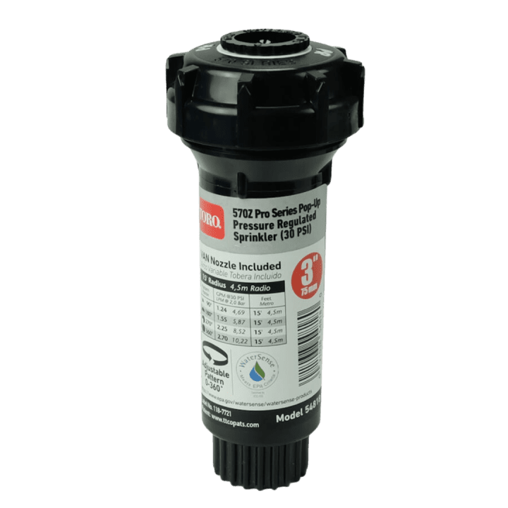 Toro 3 in. spray head w/PR, 15 ft. FULL CIR