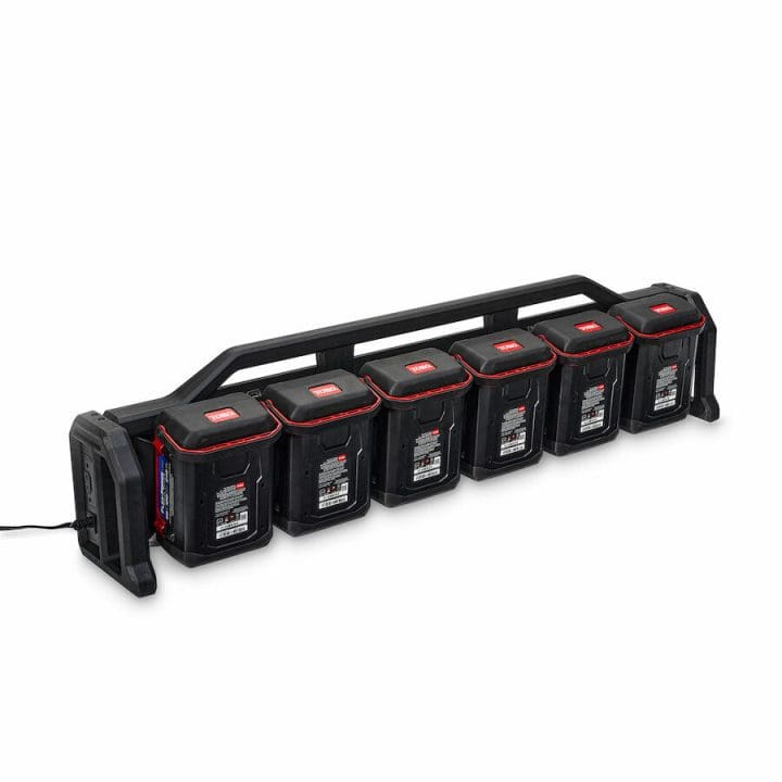 Toro 60V MAX* Flex-Force 12Ah 6-Pod Li-Ion Charger