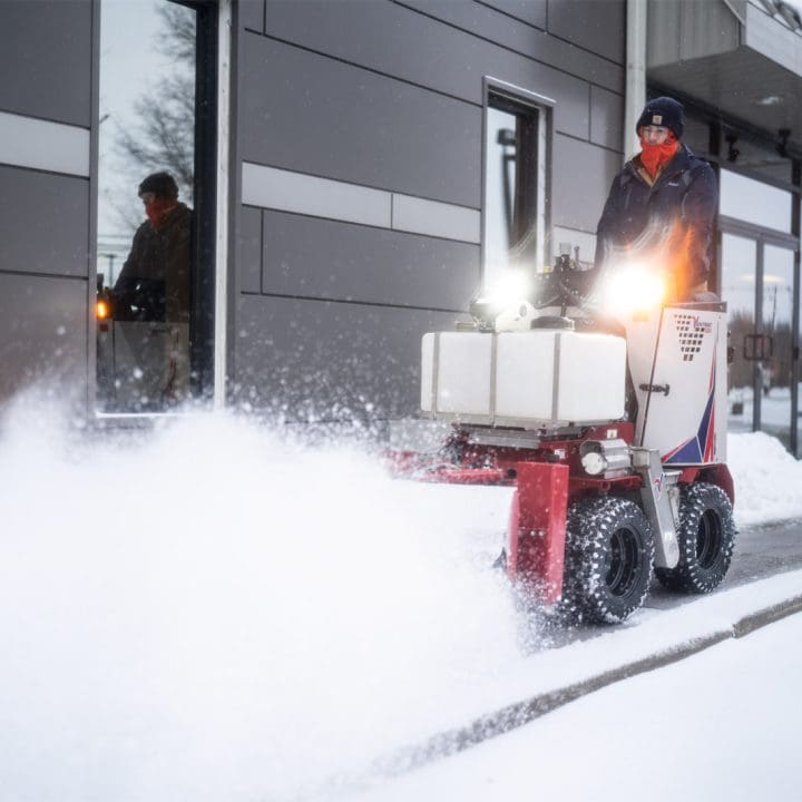Ventrac Sidewalk Snow Broom