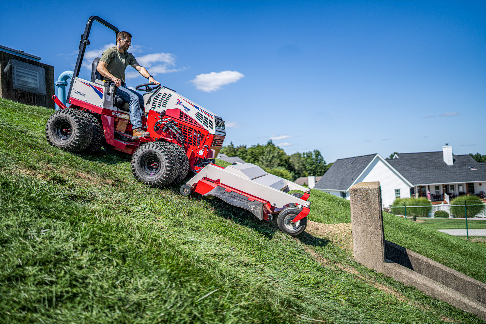 ventrac mower attachment on 4520