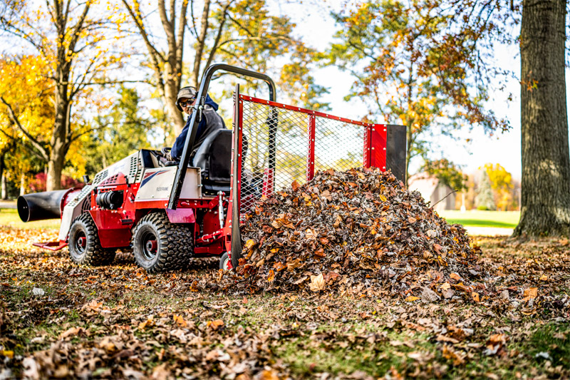 An articulated tractor with a trailer attachment