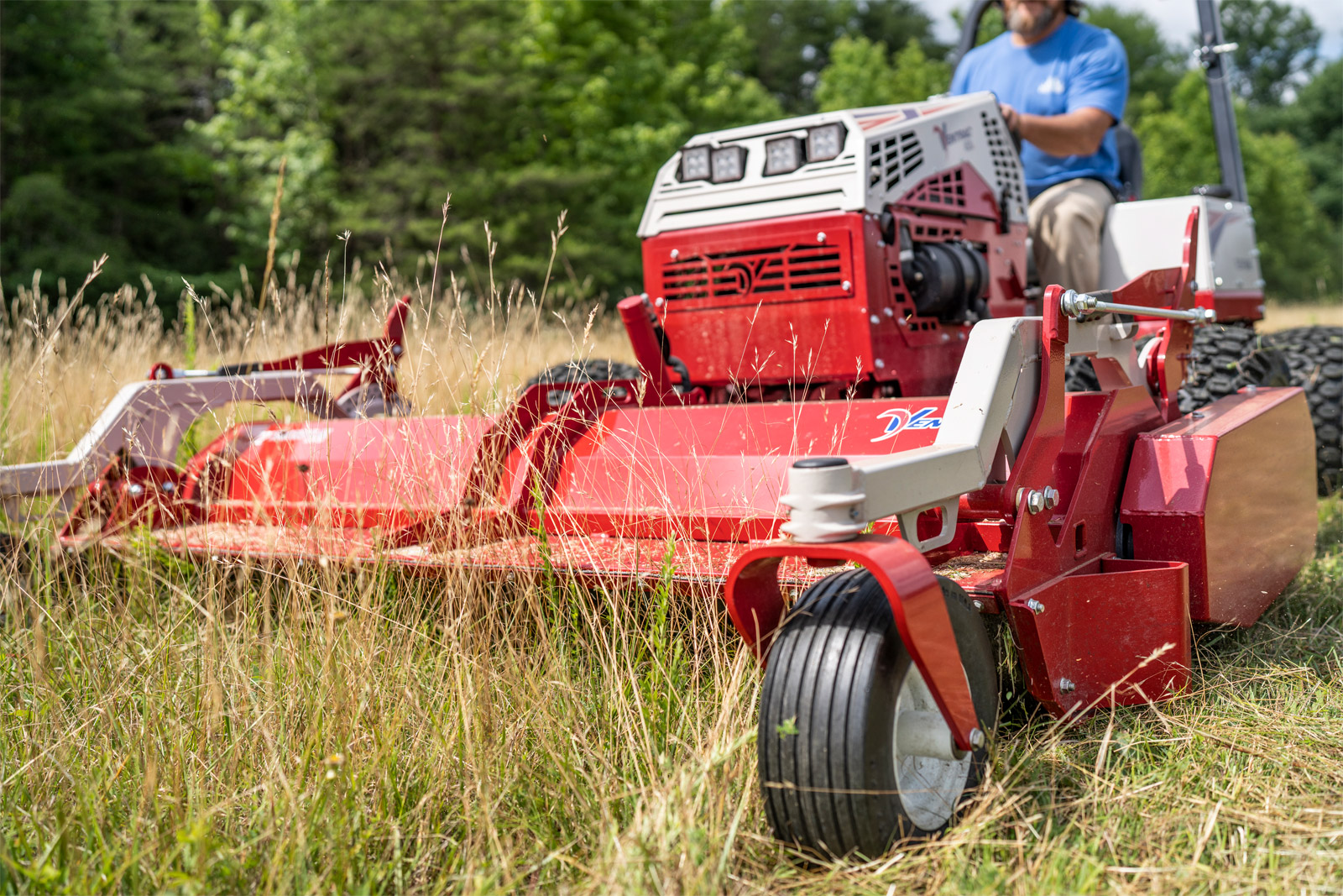 Ventrac mowers features a wide variety of mowers including this flail model